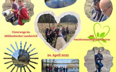 Wanderung Mühlenbecker Land am 24. April 2022